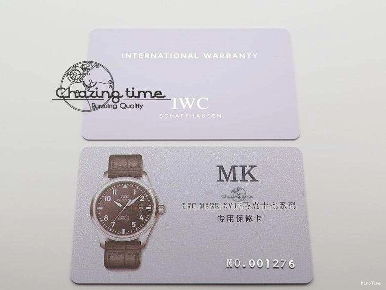 MIROTIME 0721 Mark XVII 1:1 MK Maker Best Edition SS Black Dial On Black Leather Strap A Sporty 7372
